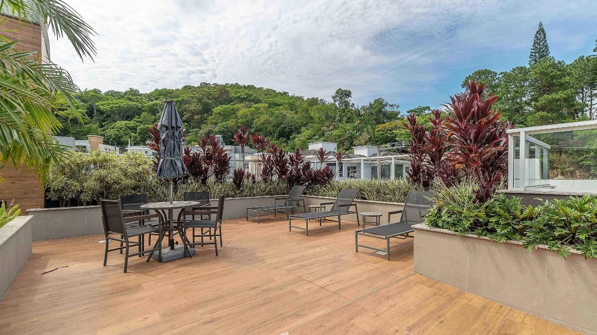 Apartamento C/ Churrasqueira Em Itacorubi Aft0210 Флорианополис 0*,  Бразилия